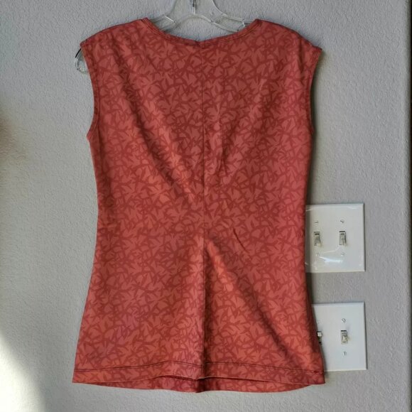 Patagonia Twist-Front Sleeveless Top, Large, Coral Orange - Picture 2 of 5